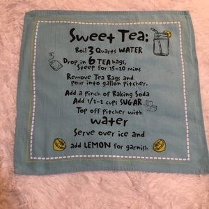 🌵BOGO🌵Sweet tea recipe tea towel